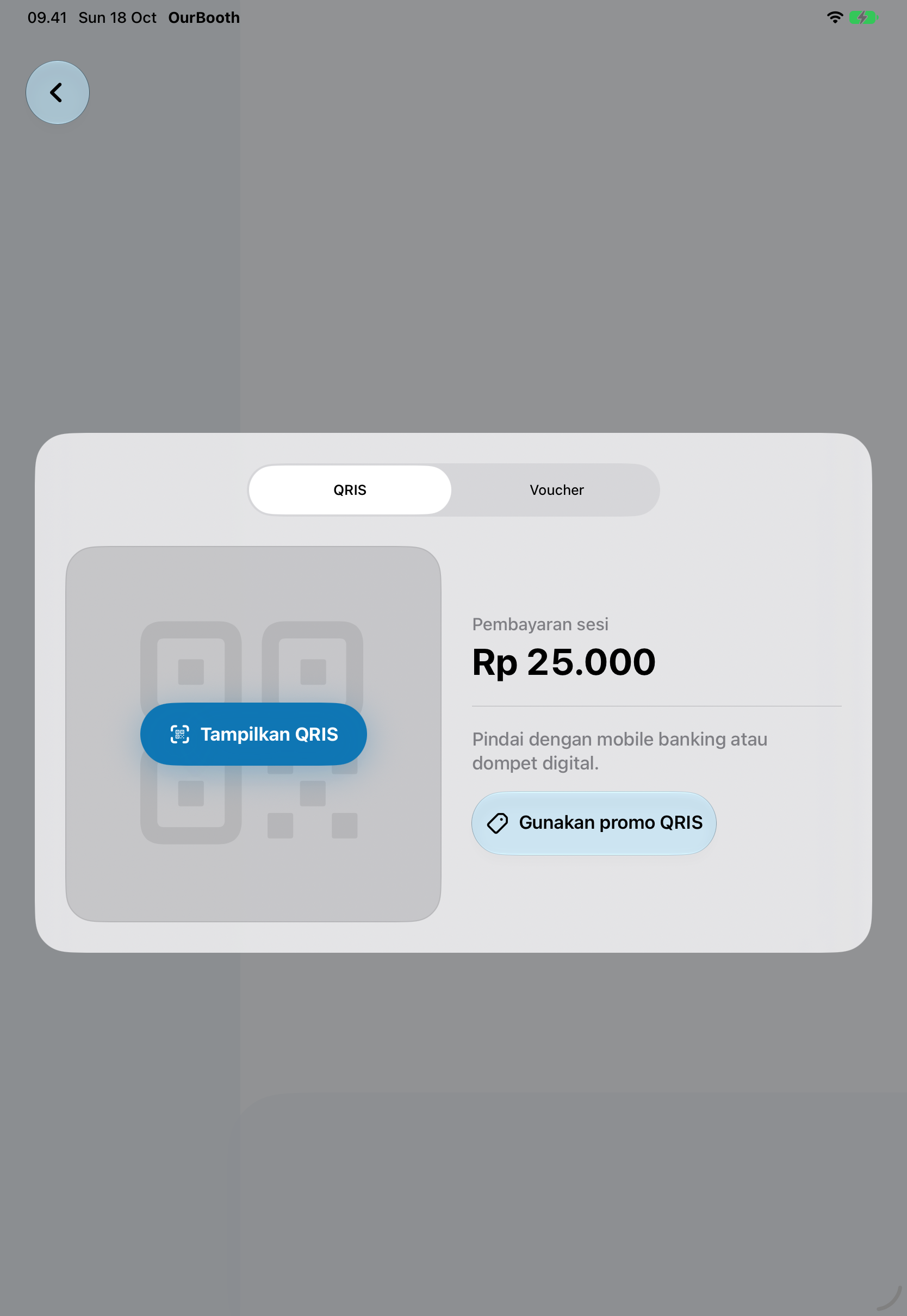 Pembayaran iPad
